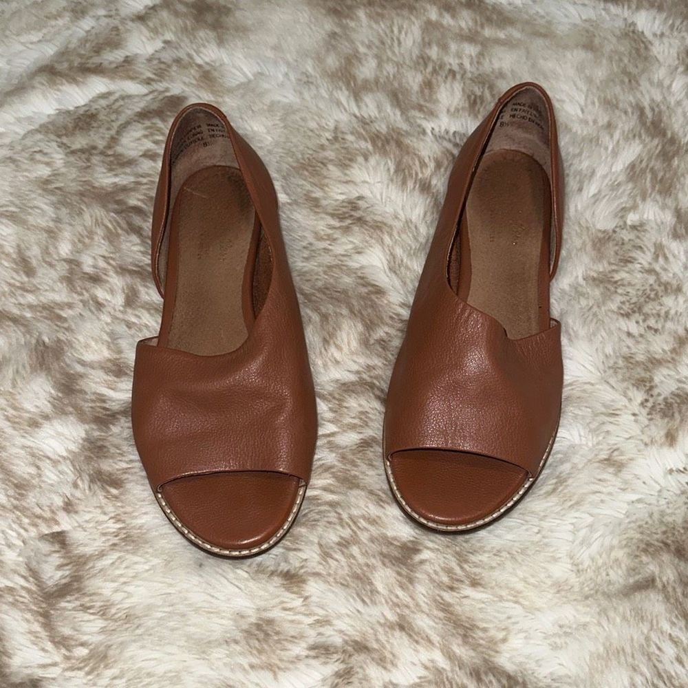 Seychelles brown leather flats | Sz 8.5